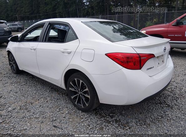 2T1BURHE8HC863082 2017 TOYOTA COROLLA White Tył lewy