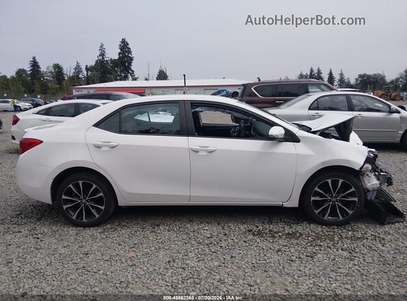 2T1BURHE8HC863082 2017 TOYOTA COROLLA White Widok wnętrza z tyłu
