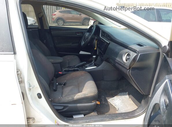 2T1BURHE8HC884479 2017 TOYOTA COROLLA White Вид салону спереду