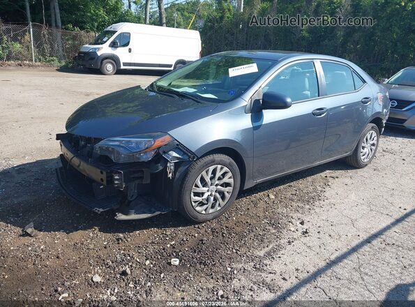 2T1BURHE8HC894493 2017 TOYOTA COROLLA Blue Передня ліва чверть