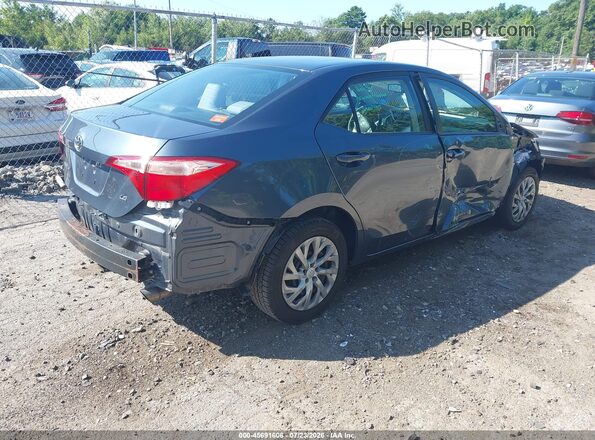 2T1BURHE8HC894493 2017 TOYOTA COROLLA Blue Задня права чверть