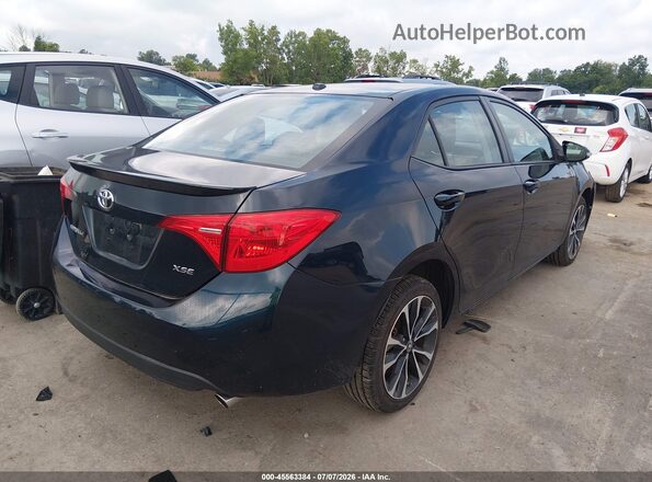 2T1BURHE8HC917724 2017 TOYOTA COROLLA Синий Задняя правая четверть