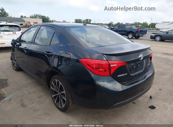 2T1BURHE8HC917724 2017 TOYOTA COROLLA Синий Задняя левая четверть