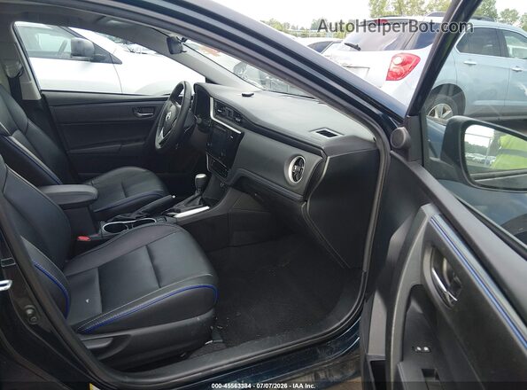 2T1BURHE8HC917724 2017 TOYOTA COROLLA Синий Вид салона спереди