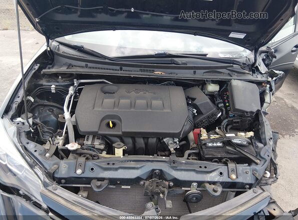 2T1BURHE8HC917724 2017 TOYOTA COROLLA Синий Вид сзади