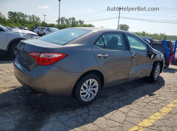 2T1BURHE8HC921417 2017 TOYOTA COROLLA Gray Задня права чверть