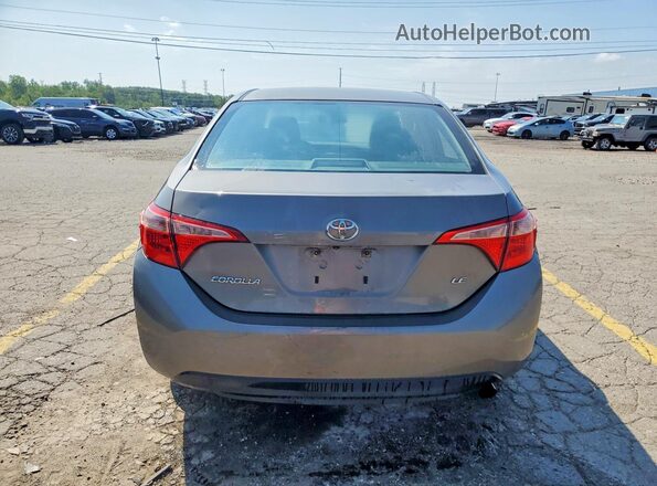 2T1BURHE8HC921417 2017 TOYOTA COROLLA Gray Вид ззаду