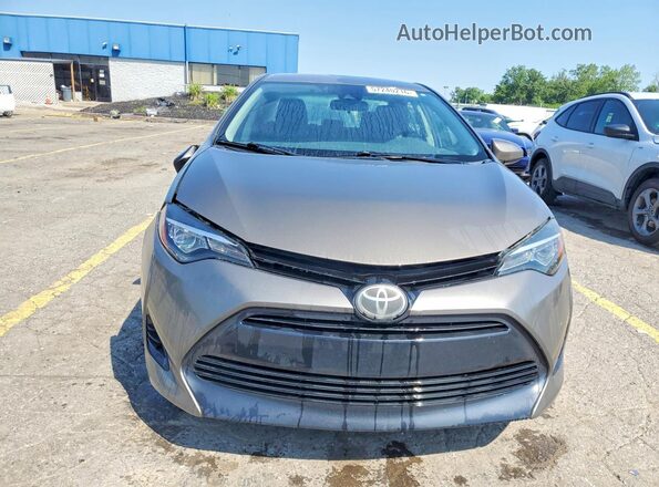 2T1BURHE8HC921417 2017 TOYOTA COROLLA Gray Вид спереду