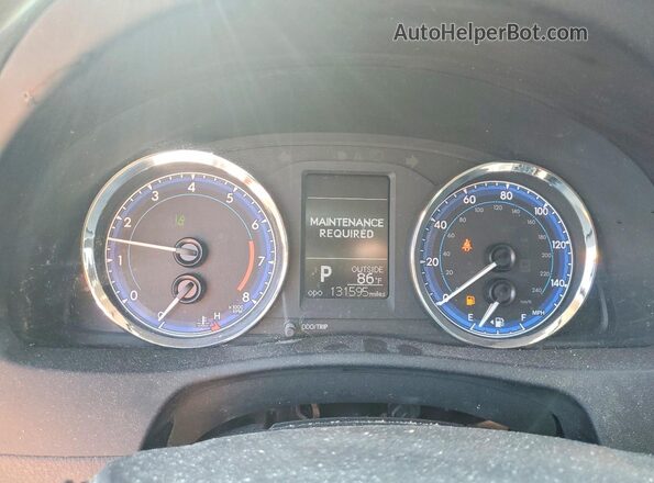2T1BURHE8HC921417 2017 TOYOTA COROLLA Gray Вид щитка приладів