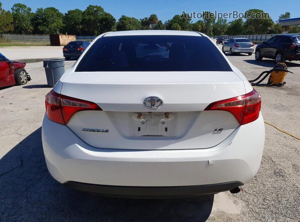 2T1BURHE8HC954255 2017 TOYOTA COROLLA White Հետևի տեսք