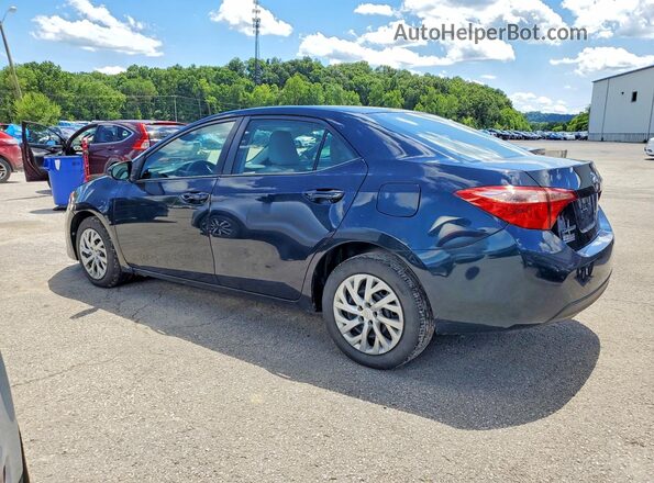2T1BURHE8HC956510 2017 TOYOTA COROLLA Blue Trasero izquierdo