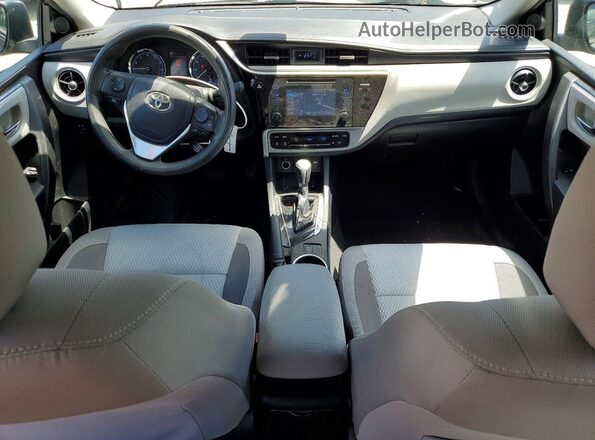 2T1BURHE8HC956510 2017 TOYOTA COROLLA Blue Vista del salpicadero