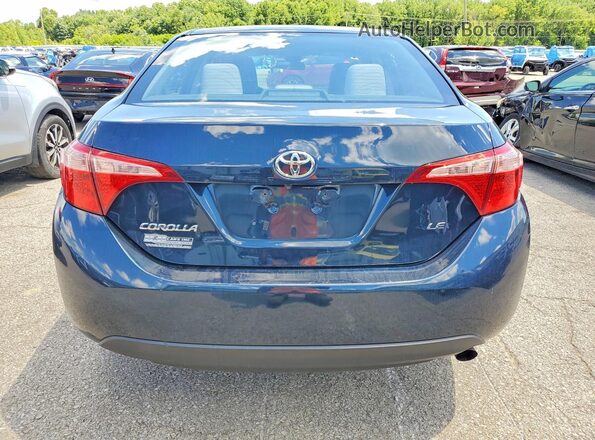 2T1BURHE8HC956510 2017 TOYOTA COROLLA Blue Vista trasera