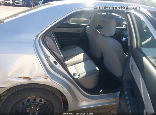 2T1BURHE8JC024796 2018 TOYOTA COROLLA Silver Vista de la etiqueta del VIN