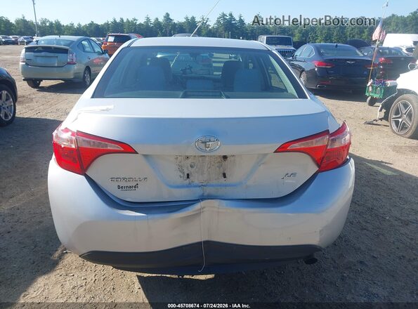 2T1BURHE8JC024796 2018 TOYOTA COROLLA Silver Vista frontal