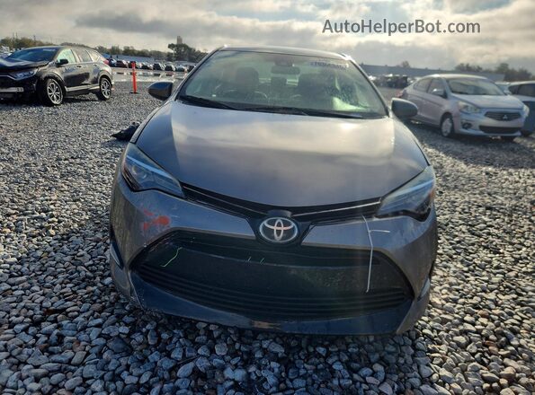 2T1BURHE8JC030923 2018 TOYOTA COROLLA Gray Widok z przodu