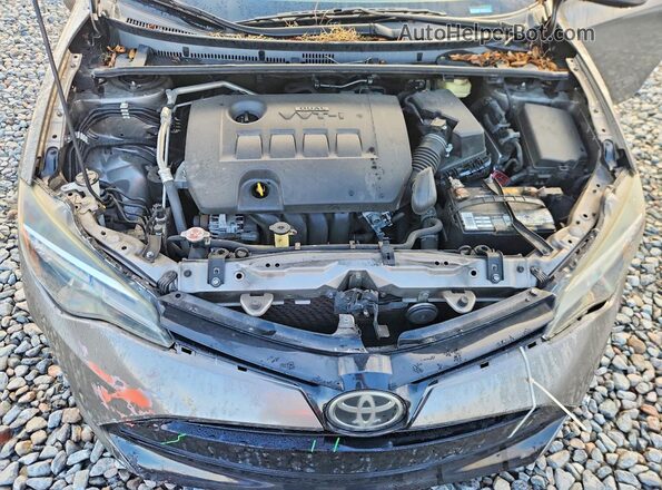2T1BURHE8JC030923 2018 TOYOTA COROLLA Gray Widok wnętrza z tyłu