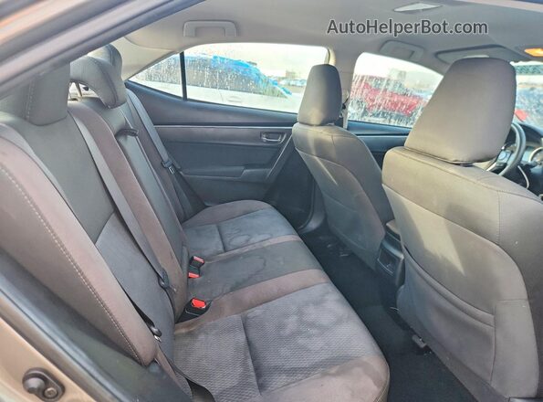 2T1BURHE8JC030923 2018 TOYOTA COROLLA Gray Widok tylnych siedzeń