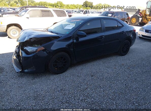 2T1BURHE8JC039041 2018 TOYOTA COROLLA Blue Przód lewy