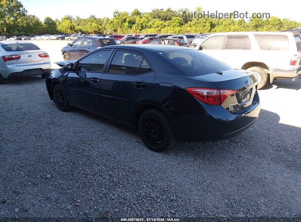 2T1BURHE8JC039041 2018 TOYOTA COROLLA Blue Tył lewy