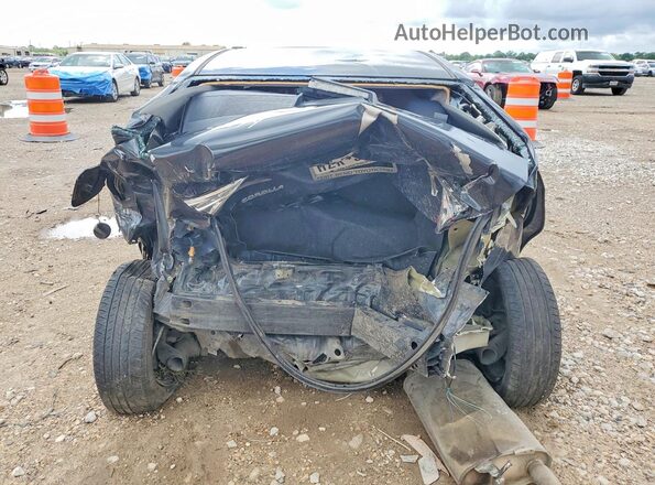 2T1BURHE8JC057510 2018 TOYOTA COROLLA Black Widok z tyłu