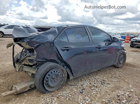 2T1BURHE8JC057510 2018 TOYOTA COROLLA Black Tył prawy