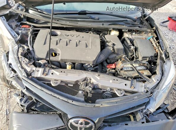 2T1BURHE8JC064019 2018 TOYOTA COROLLA Gray უკანა სალონის ხედი