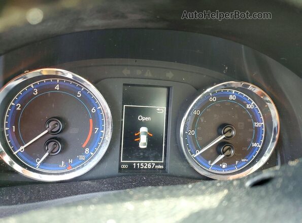 2T1BURHE8JC064019 2018 TOYOTA COROLLA Gray ხელსაწყოთა პანელის ხედი