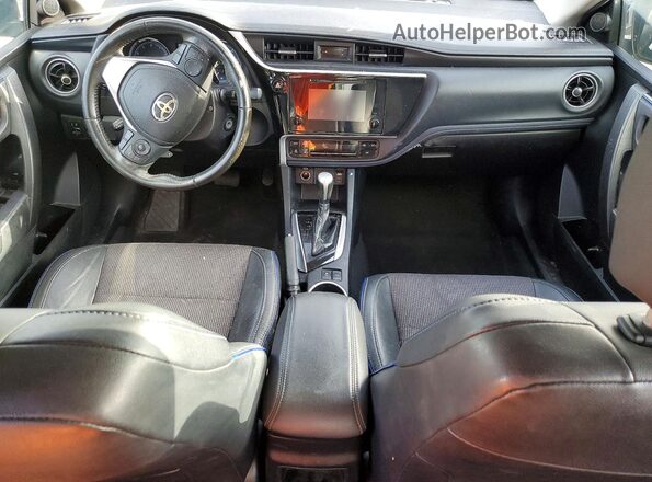 2T1BURHE8JC064019 2018 TOYOTA COROLLA Gray წინა პანელის ხედი