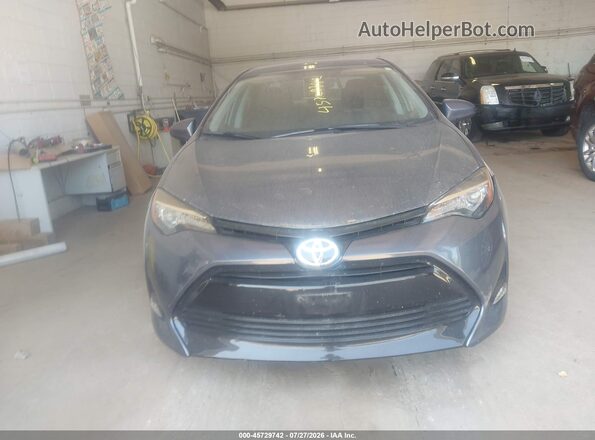 2T1BURHE8JC968050 2018 TOYOTA COROLLA Gray Vista del cuadro de instrumentos