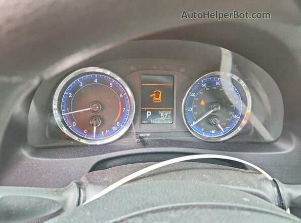 2T1BURHE8JC970171 2018 TOYOTA COROLLA Silver Սարքավորումների վահանակի տեսք