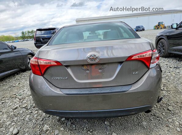 2T1BURHE8JC970171 2018 TOYOTA COROLLA Silver Հետևի տեսք