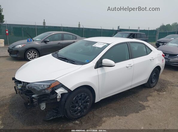 2T1BURHE8JC974057 2018 TOYOTA COROLLA White Przód lewy