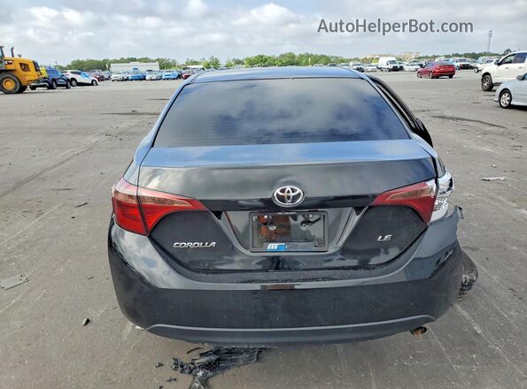 2T1BURHE8KC128769 2019 TOYOTA COROLLA Black Вид ззаду