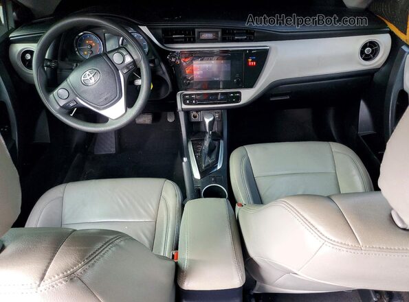 2T1BURHE8KC128769 2019 TOYOTA COROLLA Black Вид панелі приладів