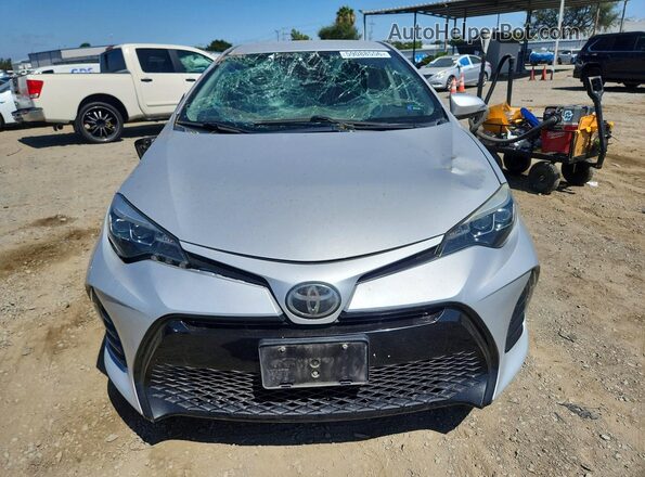 2T1BURHE8KC142526 2019 TOYOTA COROLLA Silver Դիմացի տեսք
