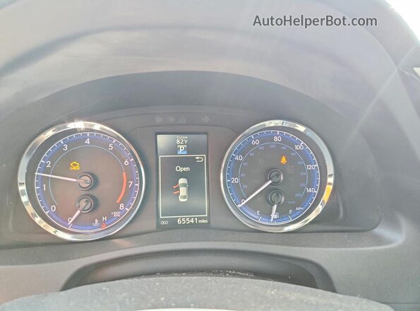 2T1BURHE8KC142526 2019 TOYOTA COROLLA Silver Սարքավորումների վահանակի տեսք