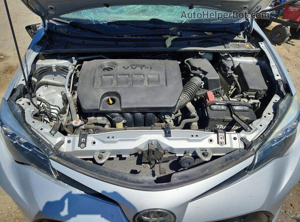 2T1BURHE8KC142526 2019 TOYOTA COROLLA Silver Սալոնի հետևի տեսք