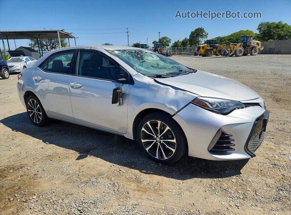 2T1BURHE8KC142526 2019 TOYOTA COROLLA Silver Առջևի աջ