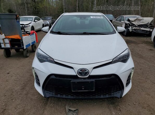 2T1BURHE8KC148665 2019 TOYOTA COROLLA White Widok z przodu