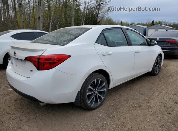 2T1BURHE8KC148665 2019 TOYOTA COROLLA White Tył prawy