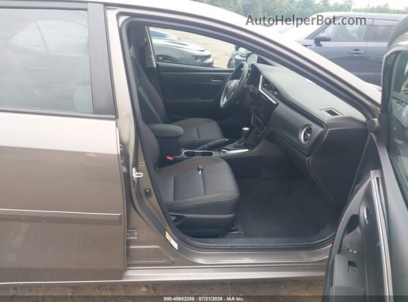 2T1BURHE8KC180533 2019 TOYOTA COROLLA Gray Вид салону спереду