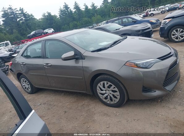 2T1BURHE8KC180533 2019 TOYOTA COROLLA Gray Вид задньої частини салону