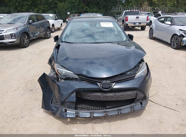 2T1BURHE8KC207424 2019 TOYOTA COROLLA Blue Вид щитка приладів