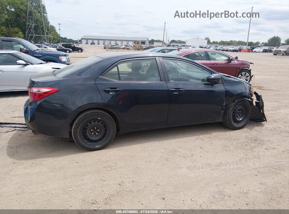 2T1BURHE8KC207424 2019 TOYOTA COROLLA Blue Вид задньої частини салону