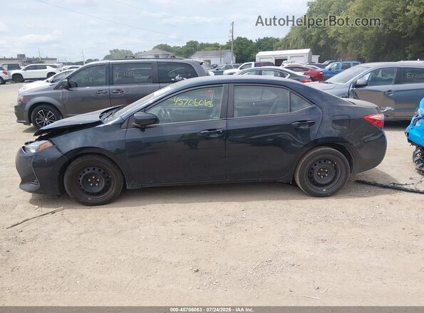 2T1BURHE8KC207424 2019 TOYOTA COROLLA Blue Панорамний вид салону 360°