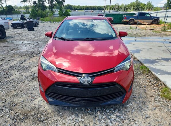 2T1BURHE8KC207729 2019 TOYOTA COROLLA Red Front view