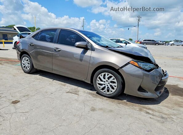 2T1BURHE8KC225776 2019 TOYOTA COROLLA Silver Przód prawy