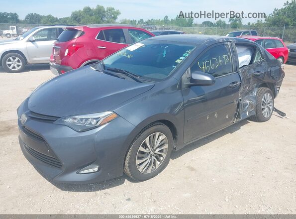 2T1BURHE8KC229200 2019 TOYOTA COROLLA Серый Передняя левая четверть