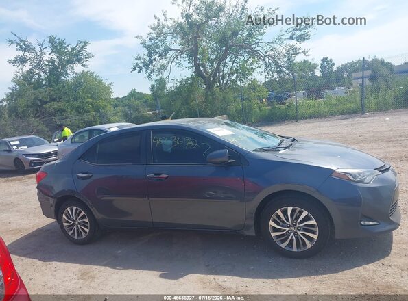 2T1BURHE8KC229200 2019 TOYOTA COROLLA Серый Вид задней части салона